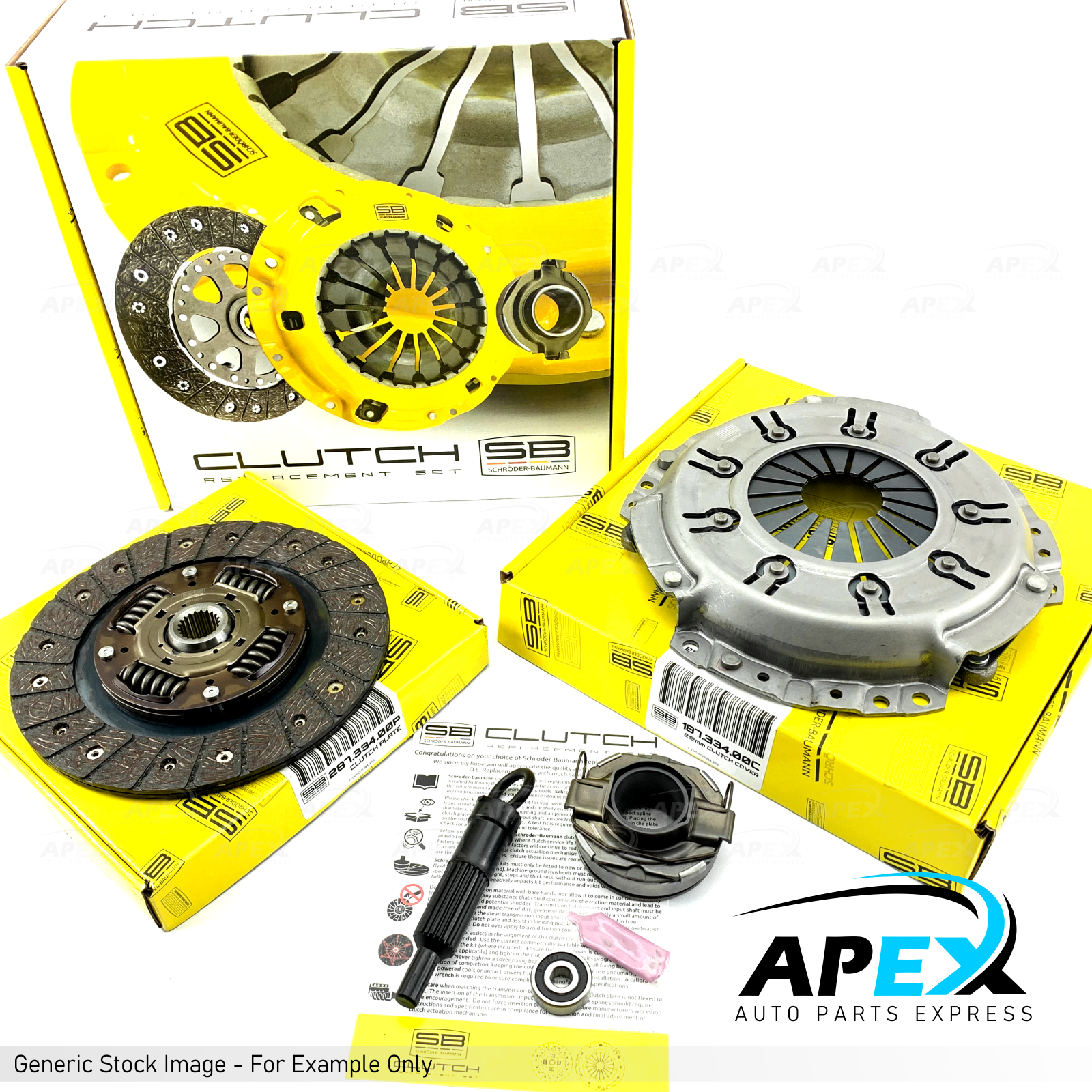 holden rodeo ra clutch kit